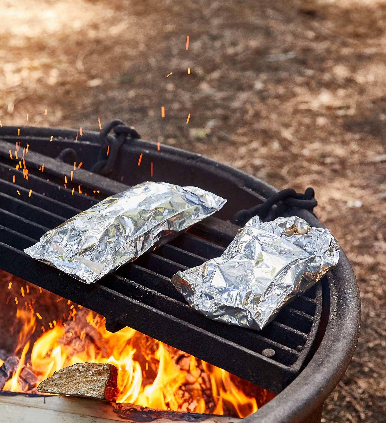 Camping-Shoot-foil-packet-cooking